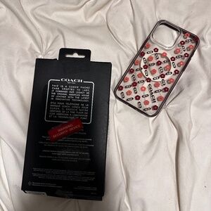 ✨Coach iPhone 15 Pro Max Case✨